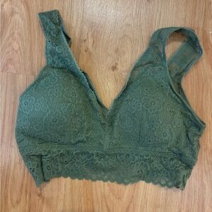 Olive Green Bralette